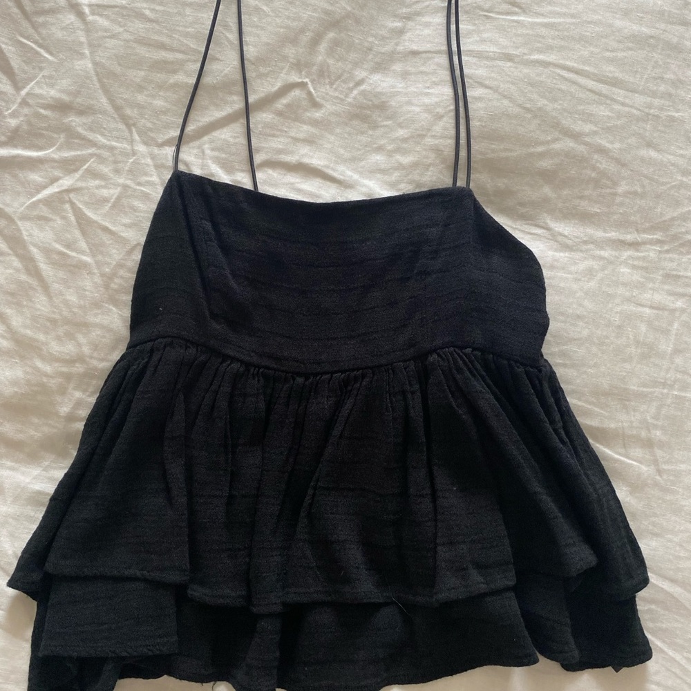 Urban Outfitters Ruffle Crop Top